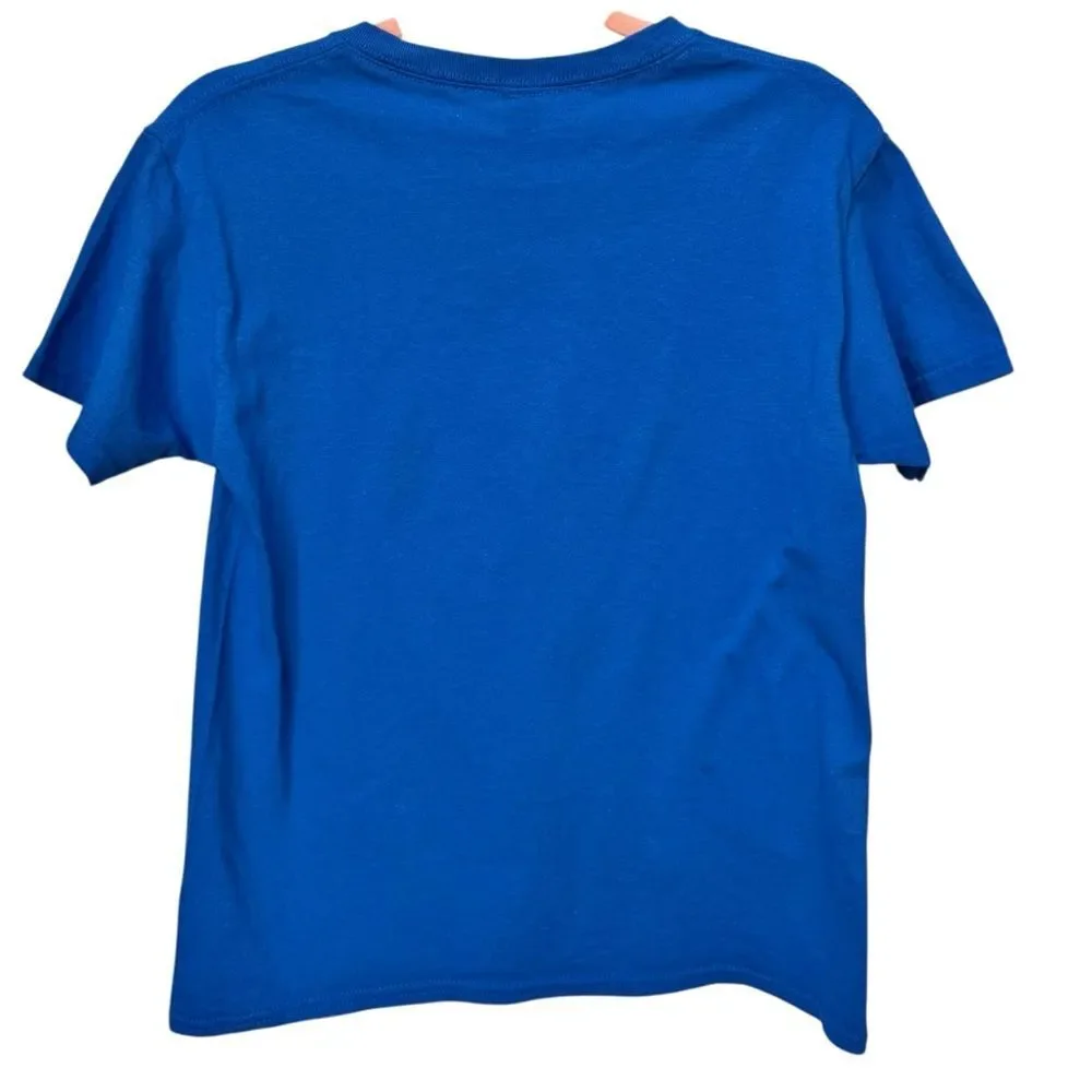 Aunt Carrie’s Food Fun Sand Narragansett Short Sleeve Graphic Tee. Youth Medium.